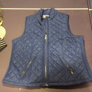 Royal blue vest